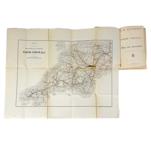 159 - Weighell’s North Cornwall Guide with map and illustrations, 1889 64 pages including many original ad... 