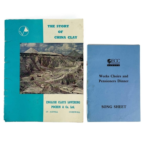 17 - Three works related to China Clay English China Clays Limited, St Austell, Cornwall; privately print... 