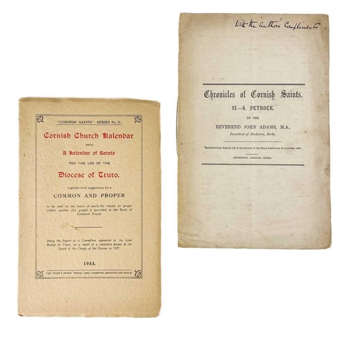 195 - Four works with a religious interest. J.Henry Harris. 'Cornish Saints and Sinners', first edition, v... 