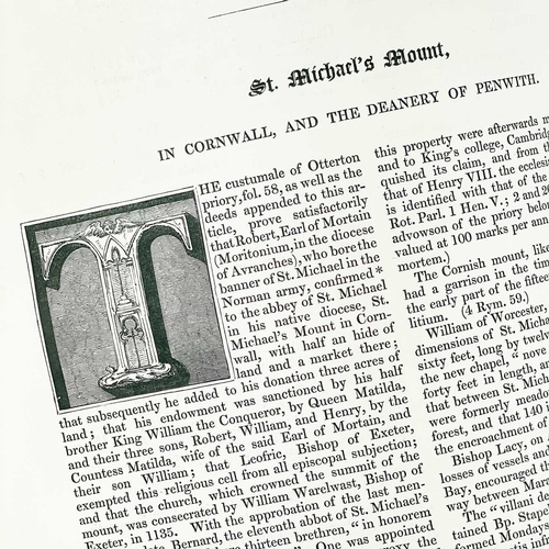 199 - George Oliver D.D. 'Monasticon Dioeceis Exoniensis,' 1846. 'Being a Collection of Records and Instru... 