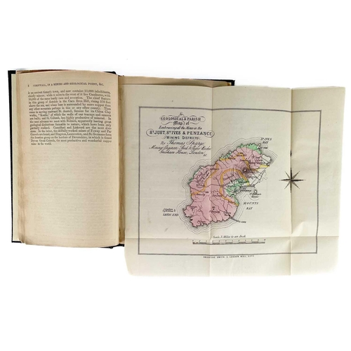 20 - Thomas Spargo. 'Statistics and Observations on the Mines of Cornwall and Devon,' 'Illustrated by Map... 