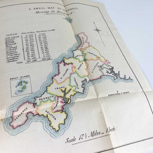 20 - Thomas Spargo. 'Statistics and Observations on the Mines of Cornwall and Devon,' 'Illustrated by Map... 