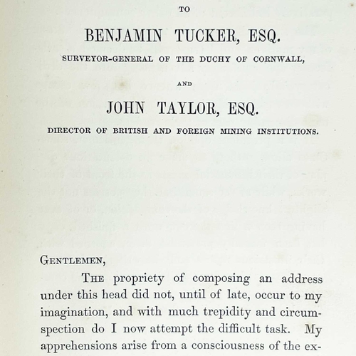 202 - John Budge. 'The Practical Miner’s Guide,' 1845. 'Comprising a Set of Trigonometrical Tables, Adapte... 