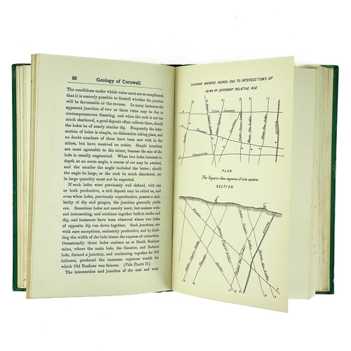 215 - Brenton Symons. 'A Sketch of the Geology of Cornwall,' 1884. 'Including a Brief Description of the M... 