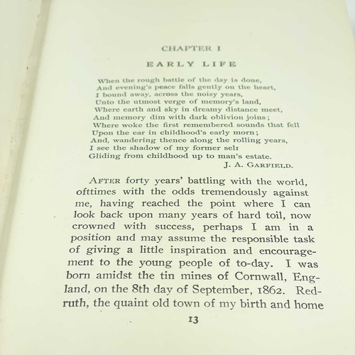 217 - George Cocking. 'From the Mines to the Pulpit,' 1901. 'Or, Success Hammered Out of the Rock’ first e... 