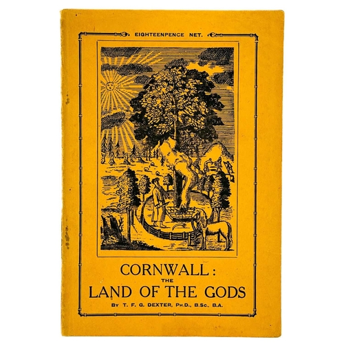 220 - Three works on Pre-Christianity in Cornwall. Charles Thomas. 'Studies in Cornish Folk-Lore no.1 ‘’th... 