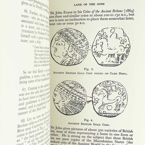 220 - Three works on Pre-Christianity in Cornwall. Charles Thomas. 'Studies in Cornish Folk-Lore no.1 ‘’th... 