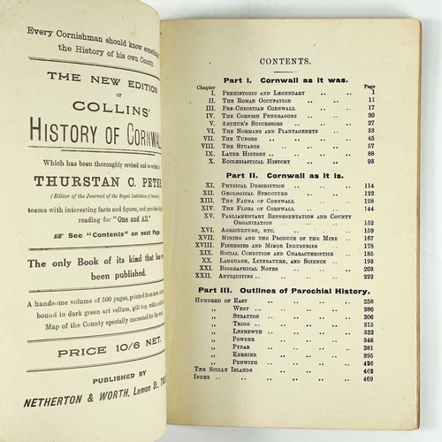 225 - Two works of prose. John Harris. 'The Land’s End, Kynance Cove, and Other Poems,' first edition, wit... 