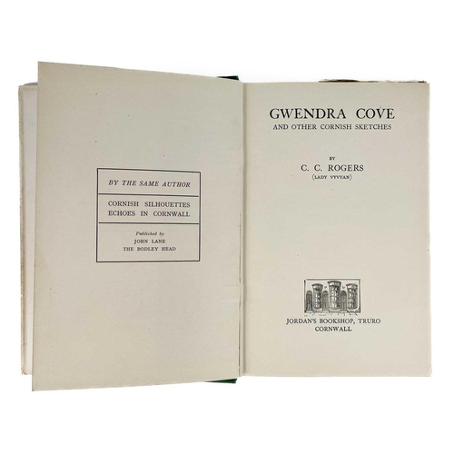 245 - Three first editions by C. C. Rogers. Lady Vyvyan (C.C.Rogers). 'Maria Pendragon', first edition, 69... 