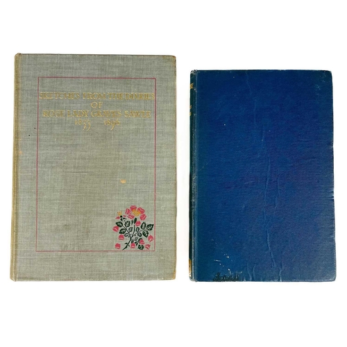 249 - Two biographies of prominent Cornish Lady's. Graves Sawle Rose (nee Paynter). 'Sketches from the Dia... 