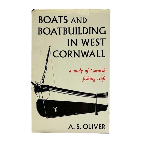 26 - Boat building and Shark fishing interest A. S. Oliver, 'Boats and Boatbuilding in West Cornwall, a s... 