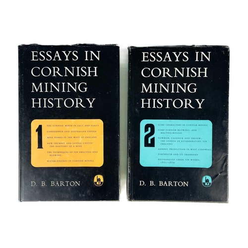 276 - Three first editions on Mining in Cornwall. A. L. Rowse. 'The Cornish in America,' first edition, ti... 