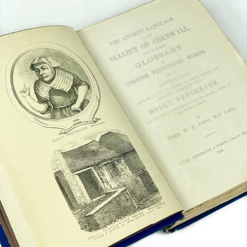 287 - Two works with an interest in the Cornish Language Henry Jenner. 'A Handbook of the Cornish Language... 