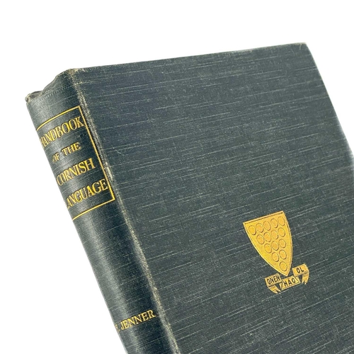 287 - Two works with an interest in the Cornish Language Henry Jenner. 'A Handbook of the Cornish Language... 