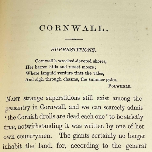 288 - Mrs Henry Pennell Whitcombe. 'Bygone Days in Devonshire and Cornwall'. 'With Notes of Existing Super... 