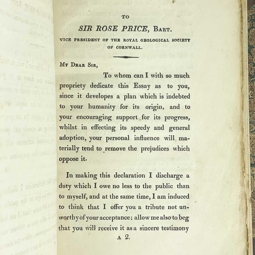 297 - John Ayrton Paris. 'On the Accidents Which Occur in the Mines of Cornwall,' 1817. 'In Consequence of... 