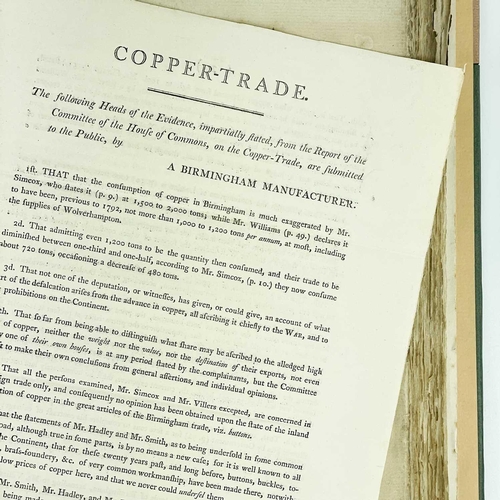 300 - A report of the Copper trade, 1799. 'Report from the Committee Appointed to Enquire into the State o... 