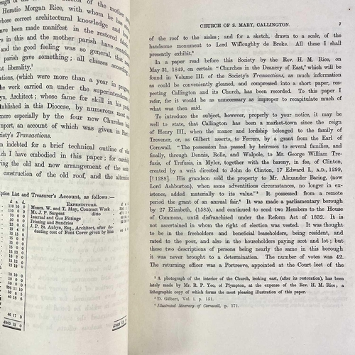 313 - Rev. Aeneas Barkly Hutchinson A Monograph on the History and Restoration of the Parish Church of St ... 