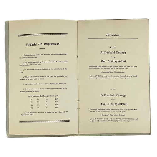 314 - Two booklets. 'Bye–Laws Made by the Mayor, Aldermen and Burgesses of the Borough of Saltash Acting a... 