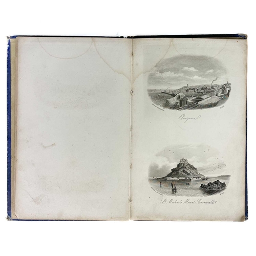 33 - Kershaw & Son ‘Views of Cornwall’ Twenty four views on twelve plates, complete, circa 1850’s in orig... 