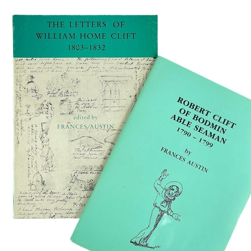 331 - Clift Family Interest Frances Austin, The Clift Family Correspondence, 1792-1846, 1991 first edition... 