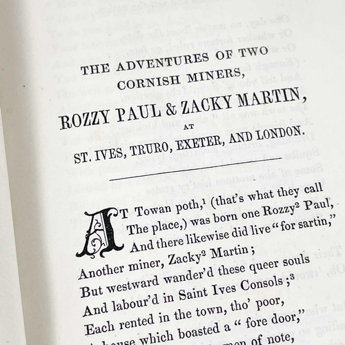 337 - I. T. Tregellas, five volumes of Cornish Tales. Bound in one volume, with some signed by Tregellas (... 