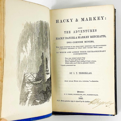 337 - I. T. Tregellas, five volumes of Cornish Tales. Bound in one volume, with some signed by Tregellas (... 