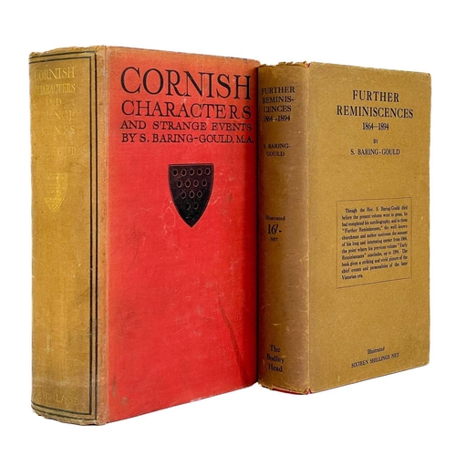 340 - S. Baring-Gould Two books Further Reminiscences, 1864-1894, 1925, first edition, John Lane, The Bodl... 