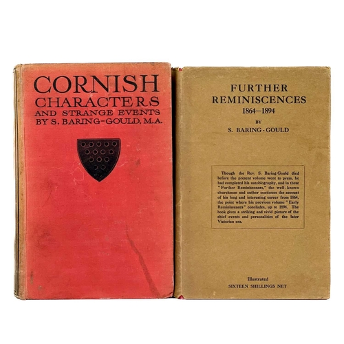 340 - S. Baring-Gould Two books Further Reminiscences, 1864-1894, 1925, first edition, John Lane, The Bodl... 