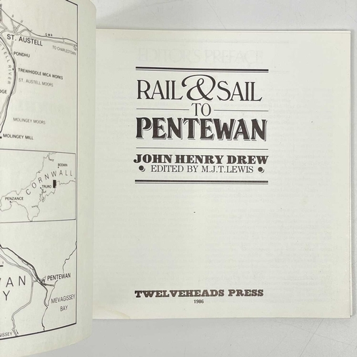 348 - Three works. R. E. Evans and G. W. Prettyman. 'Pentewan,' third edition, being a brief history of th... 