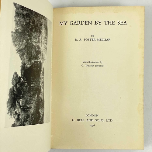 353 - Four works on botany and horticulture. R. Foster-Meillar. 'My Garden by the Sea,' first edition, 212... 