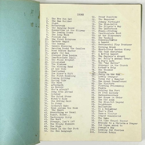 354 - Three works Charles Causley. 'Peninsula. An Anthology of Verse from the West Country,' many contribu... 