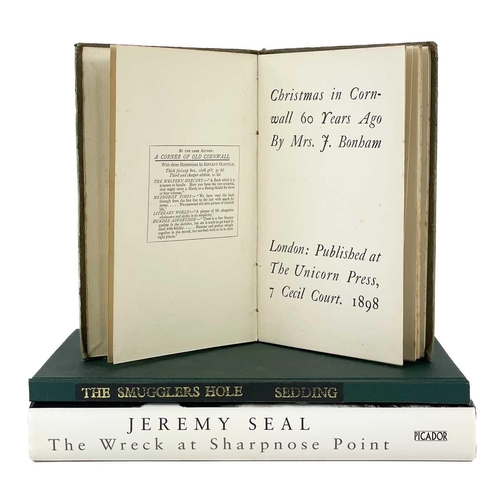 356 - Three works. Mrs Edmund Sedding. 'The Smugglers Hole,' a tale of the North Coast of Cornwall, first ... 