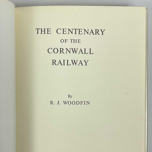 363 - Two works on G. W. R. in Cornwall. R. A. Cooke. 'Track Layout Diagrams of the G. W. R. and BR W. R. ... 