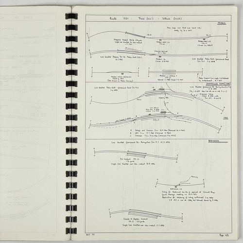 363 - Two works on G. W. R. in Cornwall. R. A. Cooke. 'Track Layout Diagrams of the G. W. R. and BR W. R. ... 