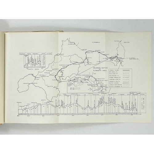 363 - Two works on G. W. R. in Cornwall. R. A. Cooke. 'Track Layout Diagrams of the G. W. R. and BR W. R. ... 