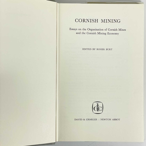 365 - Five works on mining in Cornwall. D. B. Barton. 'Essays in Cornish Mining History,' volumes I & II, ... 