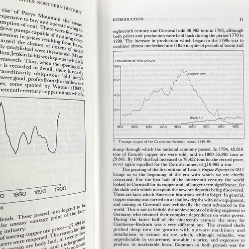 366 - Cornwall Central Mines two volumes T. A. Morrison, Cornwall Central Mines: The Northern District, 18... 