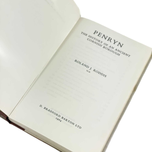 369 - Falmouth and Penryn Interest. R. J. Roddis, 'Penryn, the history of an ancient Cornish borough' publ... 