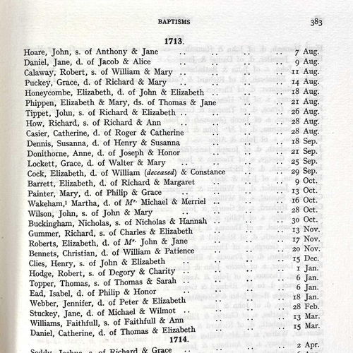 373 - Miss Susan E. Gay, Mrs Howard Fox, Miss Stella Fox , H. Tapley-Soper. 'The Register of Marriages, Ba... 