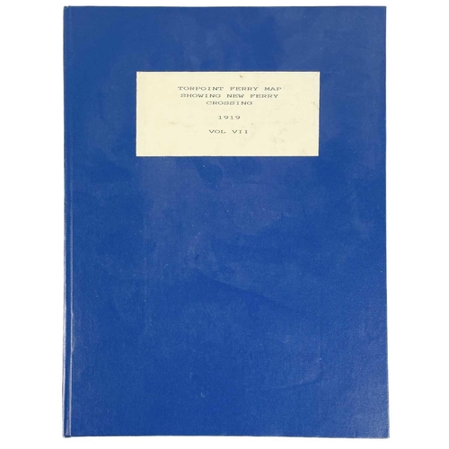 396 - Torpoint Ferry Interest. Carew-Pole Papers Correspondence, plans, surveys etc for a new ferry, 1893-... 