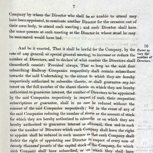 398 - Cornwall Railway interest. Carew-Pole Papers. Three vols of bound letters and indentures. Vol I-'Two... 