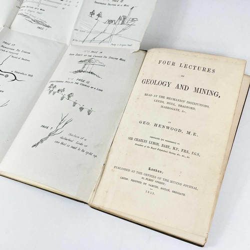 402 - George Henwood M.E Four Lectures on Geology and Mining Read at the Mechanics Institutions, Leeds, Hu... 