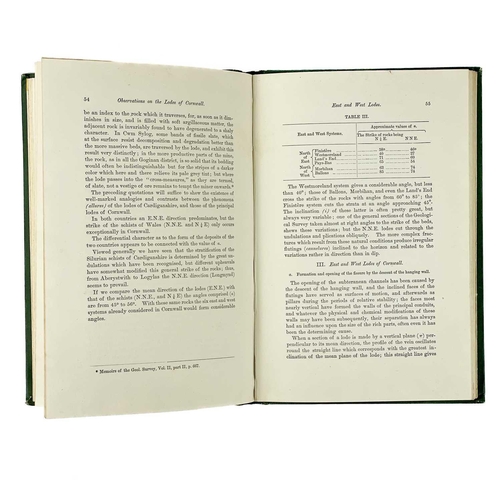 404 - Professor L Moissenet Observations on the Rich Parts of the Lodes of Cornwall Their form and their r... 