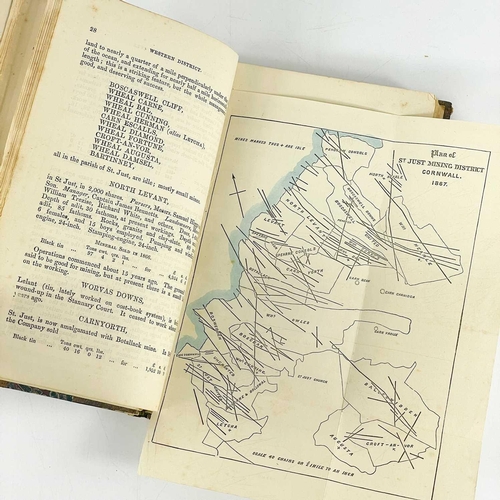 406 - Thomas Spargo (Mining Engineer, Stock and Share dealer). 'The Mines of Cornwall and Devon: Statistic... 