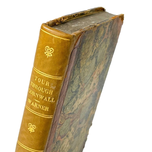 407 - Rev. Richard Warner. 'A Tour Through Cornwall in the Autumn of 1808'. First edition, in original boa... 