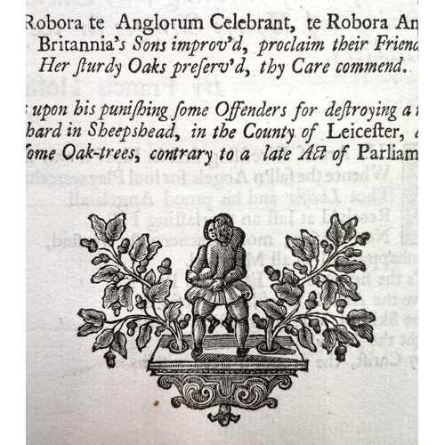 410 - Sir Thomas Parkyns (1664-1741). 'Progymnasmata. The Inn-Play: Or, Cornish-Hugg Wrestler'. 'Digested ... 