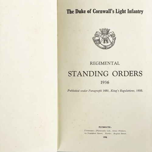 429 - Duke of Cornwall Light Infantry Interest. Major-General W. K.Venning c.b. Colonel the Duke of Cornwa... 