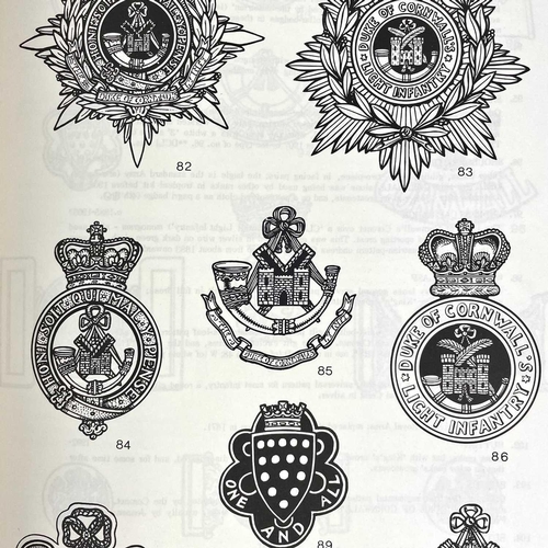 435 - Military Insignia of Cornwall Two Publications D. Endean Ivall and Charles Thomas, Military Insignia... 