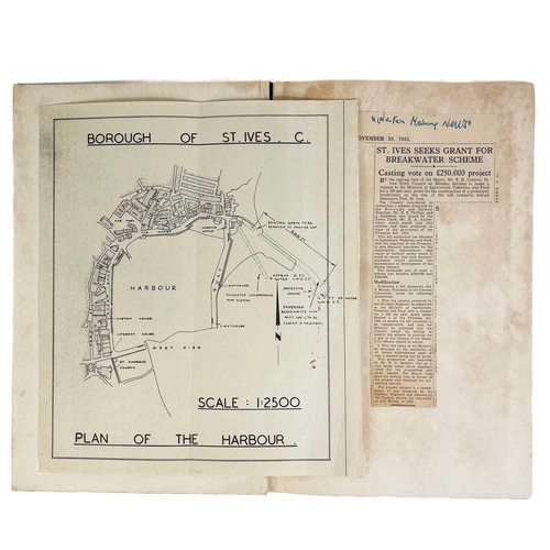 444 - William Matthews C.M.G. 'Harbour of Refuge inquiry North Coast of Devon and Cornwall'. First edition... 